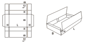 гофрокороб Fefco 0412