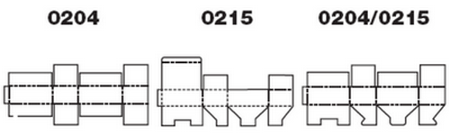 Комбинация варианта упаковки из базовых стилей